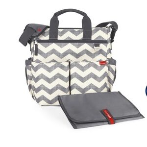 Skip Hop Duo Signature Diaper Bags grey neutral diaper bag